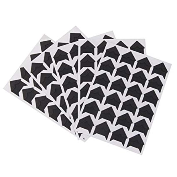 Moyic 5Sheets Foto Esquinas Autoadhesivo Pegatinas, Foto Montaje Papel Esquina Decoración del hogar negro Moyic JJ22858-01