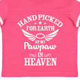 thumbnail image 4 of Inktastic Handpicked for Earth By My Pawpaw in Heaven with Angel Wings Boys or Girls Toddler T-Shirt, 4 of 5