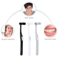 thumbnail image 2 of 6-Sided Soft Toothbrush Fully Wrapped U-Shaped Toothbrush Multi-Angle Manual Teeth Cleaning Toothbrush White, 2 of 9