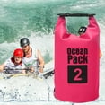 thumbnail image 6 of Waterproof Dry Bag Pack Sack Swimming Kayaking River Trekking Decor Supplies (2L Pink), 6 of 7