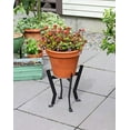 thumbnail image 3 of ACHLA Designs FB-58 17.5 in. Denise II Plant Stand, Black, 3 of 3
