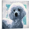 thumbnail image 1 of ARTCANVAS Poodle Dog Breed Canvas Art Print - Size: 12" x 12" (0.75" Deep), 1 of 9