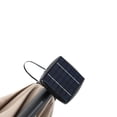 thumbnail image 3 of 10ft Solar LED Offset Umbrella with 180g Polyester Fabric / Offers Water Resistance, 3 of 7