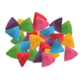 thumbnail image 1 of Juego de 30 bolsas de arena triangulares para niños, mini bolsas de arena para aprender colores, para actividades al aire libre,, 1 of 9