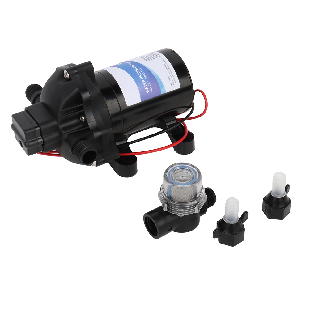 AUTOMUTO RV Water Diaphragm Pump Inrial Pump Fresh Water Pressure Pump for Boat Marine 12v DC 3