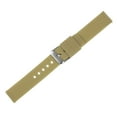 thumbnail image 3 of Uxcell Silicone Watch Band 16mm Soft Rubber Watch Strap with Stainless Steel Buckle for Men Women, Light Yellow, 3 of 7