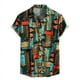 thumbnail image 2 of Camisas geométricas abstractas para hombres, camisetas con estampado 3D, camisa hawaiana, moda de verano, playa, blusa de manga corta con solapa vintage, ropa de calle, 2 of 5