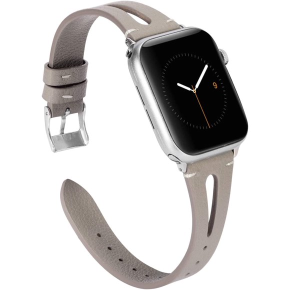 Compatible with Apple Watch Band 38mm 40mm Women, Leather iWatch Bands Straps Wristband Bracelet Accessories Replacement Band for Apple Watch Bands Series 6 SE 5 4 3 2 1, Floral Type A