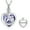 Customize, variant on Little Star Cremation Urn Neckalce for Ashes Heart Cremation Jewelry for Human Pet Memorial Ashes Holder with Birthstone Memorial Necklace for Ashes