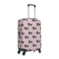 thumbnail image 3 of Uemuo Dachshund Dog Puppy Printed Washable Luggage Cover - Fashion Suitcase Protector Fits 18-32 Inch Luggage -Large, 3 of 9
