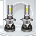 thumbnail image 4 of 2 faros antiniebla automáticos 6000LM LED antiniebla IP68 resistente al agua 6000 K 36 W (H7), 4 of 9