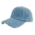 thumbnail image 2 of Unisex Teddy Pile Baseball Cap for Cold Weather Thermal Lined Winter Sports and Outdoor Hat, 2 of 3