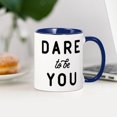thumbnail image 3 of CafePress - Dare To Be You Mug - 11 oz Ceramic Mug - Novelty Coffee Tea Cup, 3 of 4