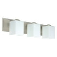 thumbnail image 2 of Rise 3 - Light Satin Nickel/Silver Incandescent Brass And Steel Wall Sconce, 2 of 2
