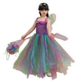 thumbnail image 6 of LUOGENLI Summer Dresses For Girls Size 14-16 Toddler Custome Girls Dress Tutu Mesh Dress With Fairy Wand Headwear 4pcs Sets Performance Dresses For Girls 7-8 Girls Dresses Size 8-10 8-10 Years, 6 of 6