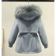 thumbnail image 5 of Ropa de invierno suelta con forro polar y relleno de algodón grueso, abrigo de mujer, abrigo de trabajo, moda, 5 of 5