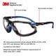thumbnail image 2 of Gafas de seguridad 3M - S1101SGAF-KT -S1101, serie Solus 100, 2 of 6