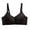 Black, variant on Nursing Bra for Women One Hand Easy Open Clips Maternity Breastfeeding Bras Wire Free Soft Gathered Cups Skin Friendly Underwear Green 34
