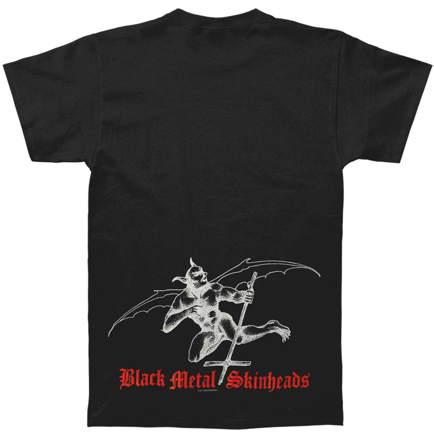 black metal skinhead shirt