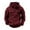 Wine, variant on Ahabrexf Hoodies for Men, Quarter Zip Cargo Pullover Hoodies for Workout Gym Sports Running Winter Jackets