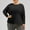 Black, variant on Plus Size Tops for Womens Crewneck Blouses Long Sleeve Shirts Breathable Shirt Fast Dry Workout Hiking Tops for Women
