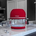 thumbnail image 3 of Fritaire Self-Cleaning Glass Bowl Air Fryer, 5 Qt, 6 Functions, BPA Free, Rotisserie/Tumbler, Cherry, 3 of 17