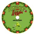 thumbnail image 2 of Grinch Christmas Decorations Grinch Decor the Grinch Christmas Tree Skirt, Red & Green Merry Christmas Tree Skirt Collar, Soft Xmas Holiday Decoration, 2 of 4
