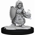 thumbnail image 3 of Pathfinder Battles Deep Cuts Miniatures Non Peintes: Female Halfling Cleric, 3 of 4
