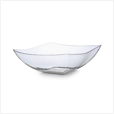 

Clear 64 oz Wave Trend Plastic Serving Bowls 50/PK