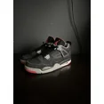 thumbnail image 1 of N I-K-E A i r-Jor-dan 4 Retro Black Cement Bred 2012 Size 9.5, 1 of 6