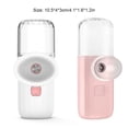 thumbnail image 3 of Nebulizador Inteprter Pulverizador de niebla de mano Mini humidificador Facial USB para mujeres y hombres color Rosa, 3 of 6