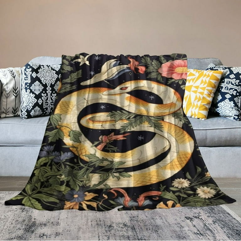 Snake print blanket hotsell