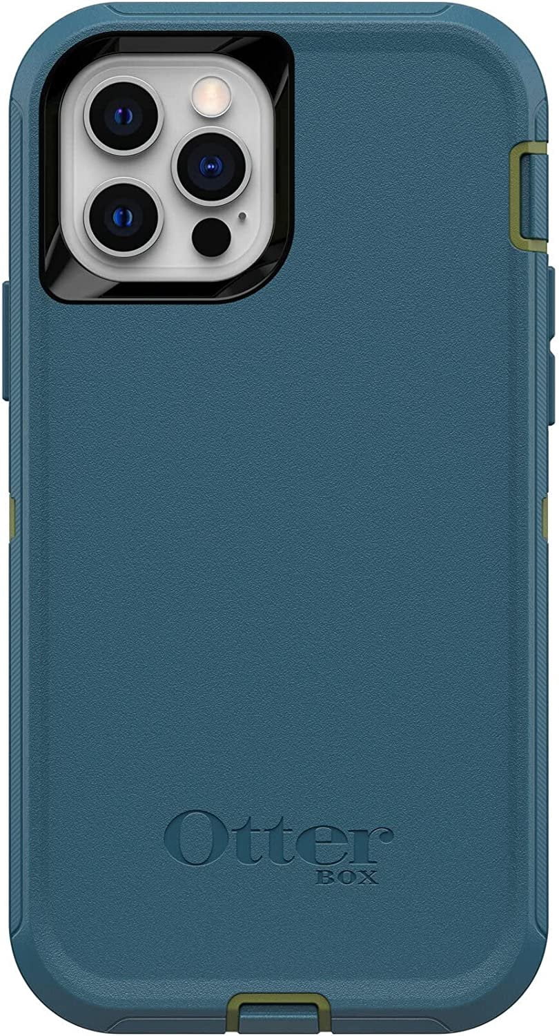 OtterBox Shockproof Rugged Cell Phone Case with Holster Clip for iPhone 12 & 12 Pro