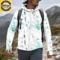 thumbnail image 6 of Men's UPF 50+ Sun Protection Lightweight Full Zip Camo Hoodie Jacket Long Sleeve Fishing Hiking Performance Shirt, 6 of 8