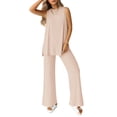 thumbnail image 1 of Conjunto Deportivo PRETTYGARDEN 2 Piezas Beige Talle XXL Holgado, 1 of 8