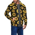 thumbnail image 2 of Honeii Sunflower (2) Print Hoodies for Men, Pullover & Full Zip, Breathable Zip up Hoodie, Sweatshirt-3X-Large, 2 of 5