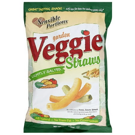 ***Discontinued by kehe 8_19***Sensible Portions Garden Veggie Straws, 7 oz (Pack of 12)