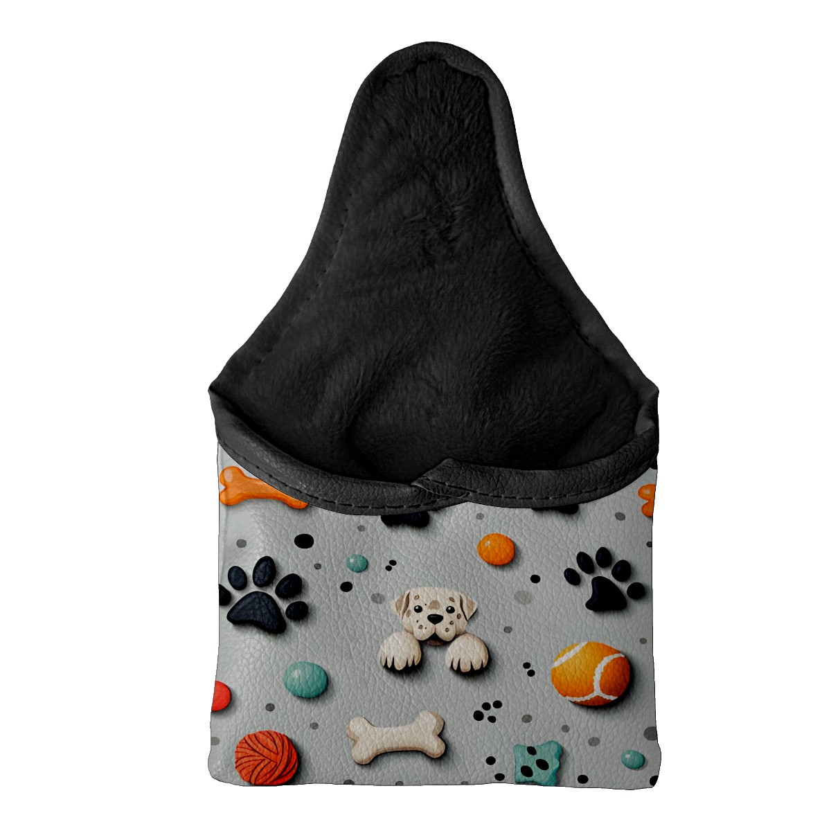 Novelty Pet Toy Putter Cover, Unique Gray Design, Waterproof Golf Headcover