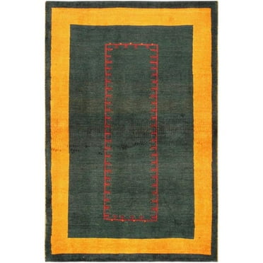 Pasargad Home Tribal Collection Hand-Knotted Wool Area Rug  3' 4" X 5' 1"