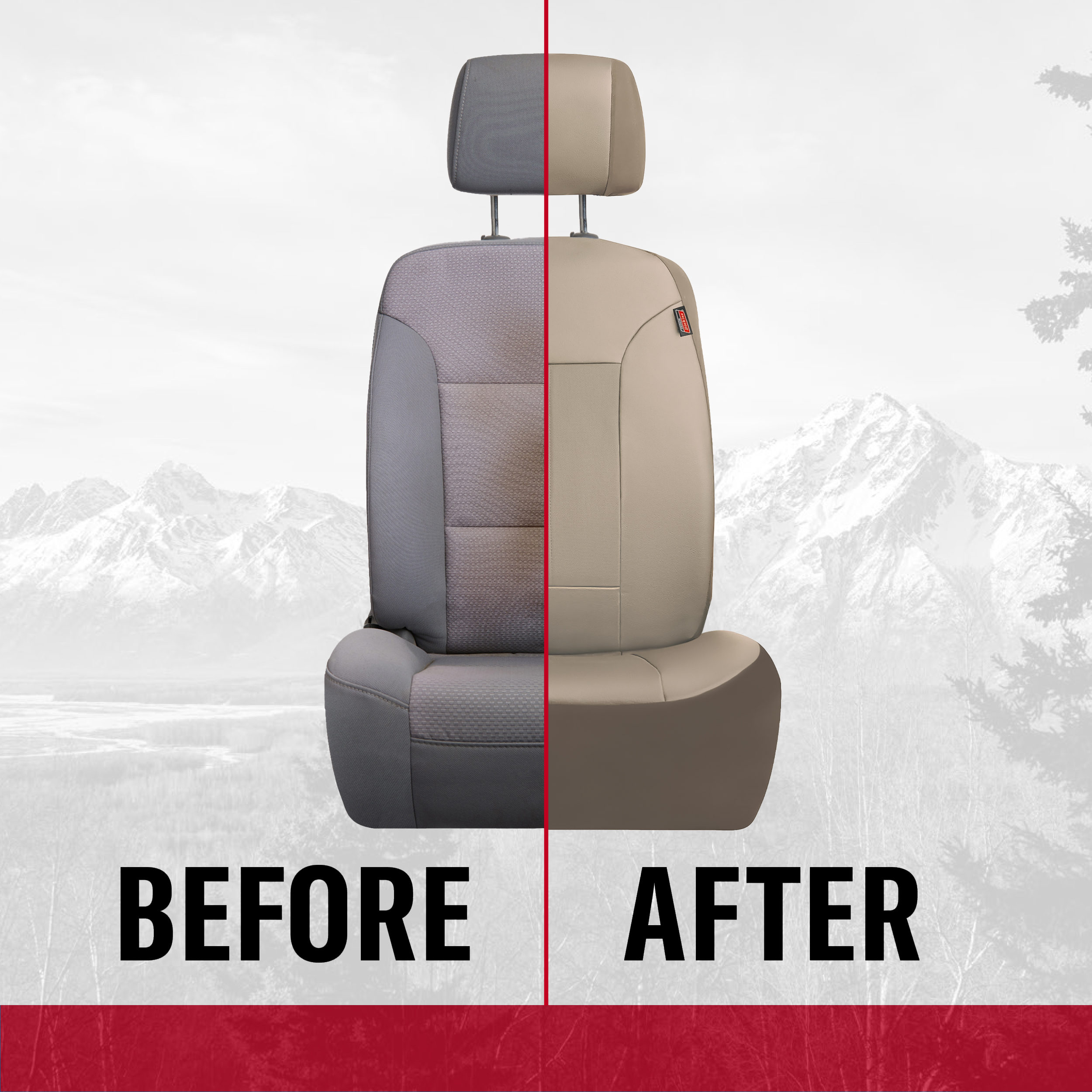 Genuine Dickies 3-Piece Peterson Vegan Leather Seat Covers photo 2