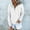 White, variant on Dyfzdhu Hoodies for Women Hooded Sweatshirts Solid Color Long Sleeve Casual Pullover With Pocket