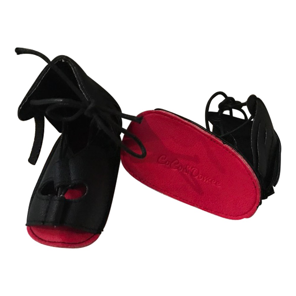 red bottom sandals