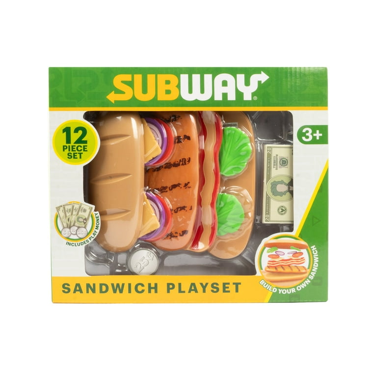 sandwichさん専用　G-RAP 5個数セット World Tech Toys, Subway Sandwich Playset, 12 Piece Set - Walmart.com