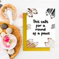 thumbnail image 4 of Tarjeta de graduación RUALOVE Cute Paws 20,5 x 13,5 cm, 4 of 7