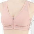 thumbnail image 5 of Value for Money, Leopard-Print Underwear, Women's Bra, No Steel, Soft Front Buckles, Comfortable Seamless, for Workout, Daily Wear, Breathable, Seamless Bralette, Push Up Bra | Pink 44, Sopatenor, 5 of 9