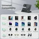 thumbnail image 2 of ZUBARR Wireless Charger for Samsung Charging Station & Android Multiple Devices 3 in 1 Fast Charger Stand for Phone Galaxy Z Flip 5/4/3 Z Fold S24 S23 Ultra S22 S21 S20, Galaxy Watch 6/5 Pro/4/3, Buds, 2 of 5