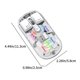 thumbnail image 3 of Ratón inalámbrico transparente. 4G/Bluetooth 5.0- Tipo de conexión-c Ratón recargable Estándar Magnético Iluminación RGB ratones inalámbricos, 3 of 7