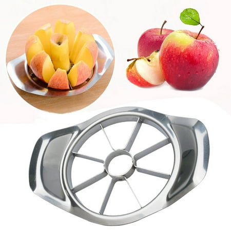 

purcolt New Stainless Steel Fruit Apple Pear Easy Cut Slicer Cutter Divider Peeler on clearance