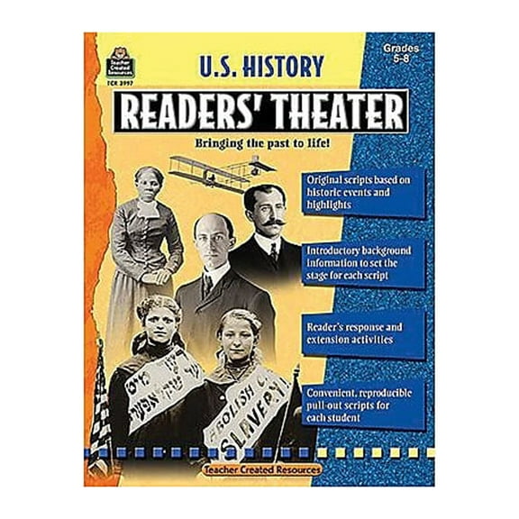 TCR3997 - U.S. History Readers' Theater Book by Teacher Created Resources