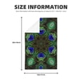 thumbnail image 2 of Sikiie Peacock Feathers Waffle Weave Kitchen Dish Cloth,Super Absorbent Kitchen Dish Towels 16*26 Inches for Dish Rags Washing Dishes, Drying Dishes, 2 of 7